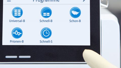Smart-Touch Display mit LED-Status